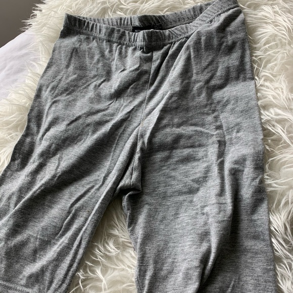 Grey PLT biker shorts - Picture 1 of 2